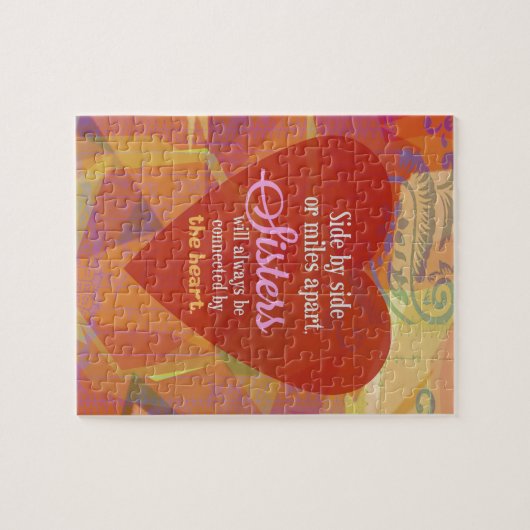 Schwester nebeneinander puzzle (Horizontal)