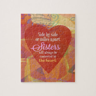 Schwester nebeneinander puzzle