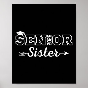 Schwester Senior 2026 Cl Von 2026 Senioren Abschlu Poster