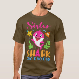 Schwester SharkSister Shark Lover Familienmütter T T-Shirt