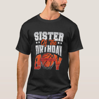 Schwester Sketll Geburtstagsjunge Familie Ller B-D T-Shirt