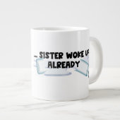 Schwester Spaghetti Jumbo-Tasse (Vorderseite Rechts)