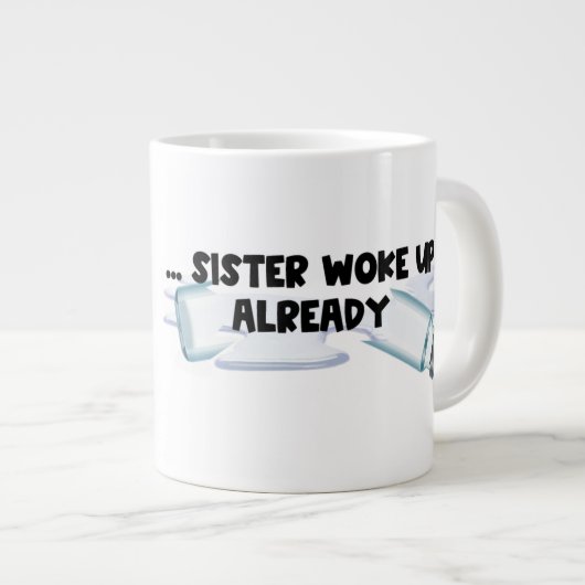 Schwester Spaghetti Jumbo-Tasse (Vorderseite Rechts)