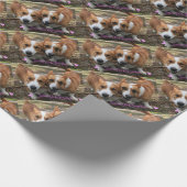 Schwester-Stock zusammen Geschenkpapier (Ecke)