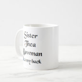 Schwester Thea Bowman Tasse (Vorderseite Links)