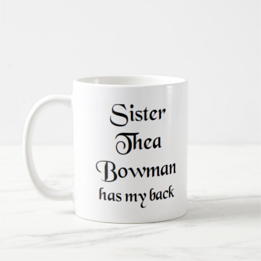 Schwester Thea Bowman Tasse (Links)