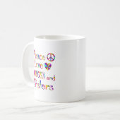 Schwester-Umarmungen Kaffeetasse (Vorderseite Links)