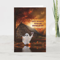 Schwester und Bruder im Gesetz Halloween Funny