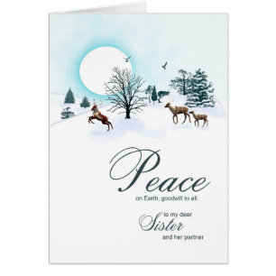 Schwester und Partner, Weihnachten mit Rentieren