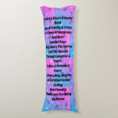 Schwester verziert seitenschläferkissen (Vorderseite Vertikal)