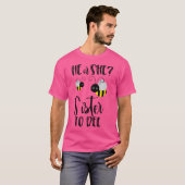Schwester, was geschlechtsspezifisch sein wird, ze T-Shirt (Vorne ganz)