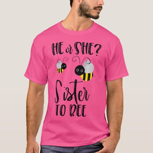 Schwester, was geschlechtsspezifisch sein wird, ze T-Shirt (Vorderseite)