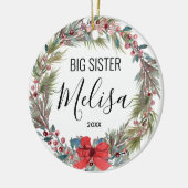 Schwester Weihnachtsgeschenke Ornament für (Links)