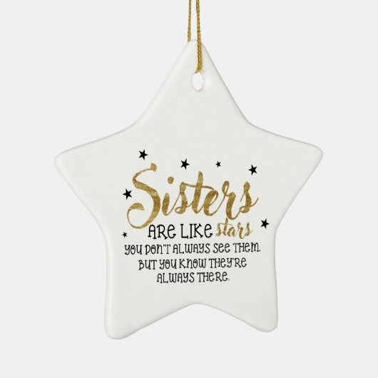 Schwester Weihnachtsschmuck (Rechts)