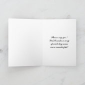 Schwester, wirst du meine Bridesmaid sein? Elfenbe Einladung (Innenseite)