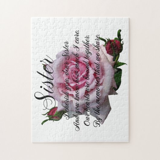 SCHWESTER-ZITAT PUZZLE (Vertikal)