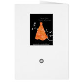 Schwesterbrautjungfern-Kittelorange (Hinten)