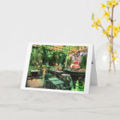 SCHWESTERKARTE MIT SCHÖNER THAI-DEKOR KARTE (Gelbe Blume)