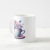Schwesterliche Liebe | Zitat über Schwester Kaffeetasse (Vorderseite Links)