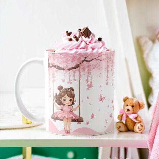 Schwesterliche Schwungfreude Kaffeetasse