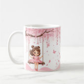Schwesterliche Schwungfreude Kaffeetasse (Links)