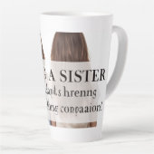 Schwesterliebe-Geschenk Milchtasse (Rechte Ecke)