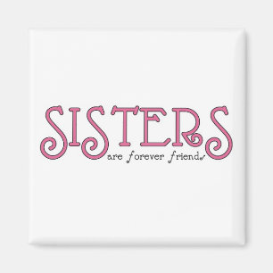 Schwestern 3pink magnet