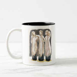 Schwestern 8-Three Zweifarbige Tasse