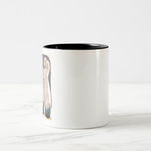 Schwestern 8-Three Zweifarbige Tasse (Mittel)