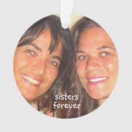 Schwestern addieren für immer Ihr niedliches Ornament