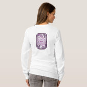 Schwestern Alpha-1 butterflys T-Shirt (Schwarz voll)