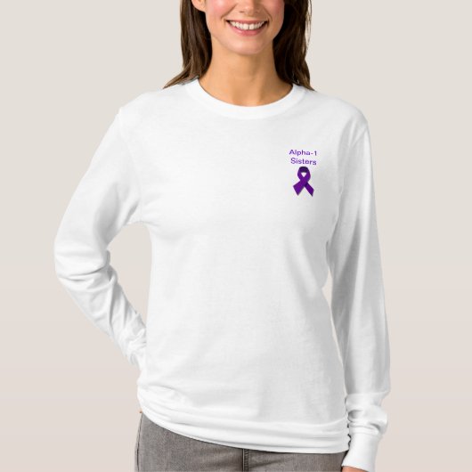 Schwestern Alpha-1 butterflys T-Shirt (Vorderseite)