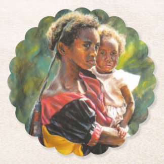 Schwestern aus Papua Neuer Guinea Untersetzer