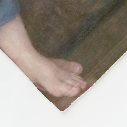 Schwestern, Bouguereau Fleecedecke (Ecke)