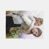 Schwestern, Bouguereau Fleecedecke (Vorderseite (Horizontal))