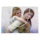 Schwestern, Bouguereau Große Geschenktüte (Vorderseite)