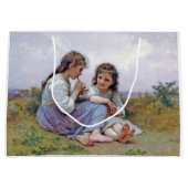 Schwestern, Bouguereau Große Geschenktüte (Vorderseite)