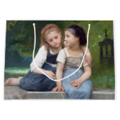 Schwestern, Bouguereau Große Geschenktüte (Vorderseite)