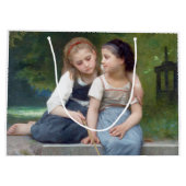 Schwestern, Bouguereau Große Geschenktüte (Rückseite)