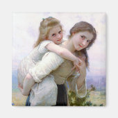Schwestern, Bouguereau Magnet (Vorne)