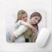 Schwestern, Bouguereau Mousepad (Mit Mouse)