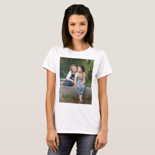 Schwestern, Bouguereau T-Shirt (Vorne ganz)