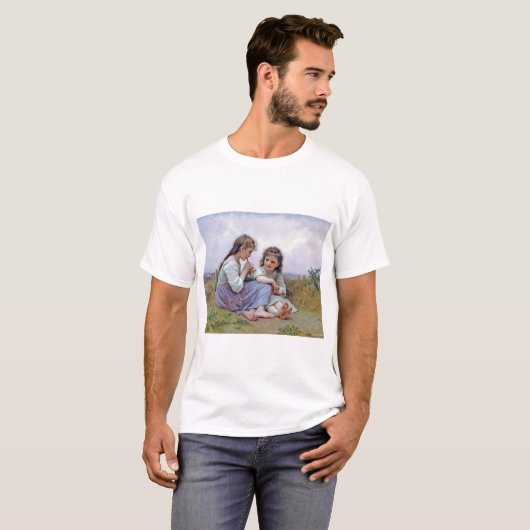 Schwestern, Bouguereau T-Shirt (Vorne ganz)