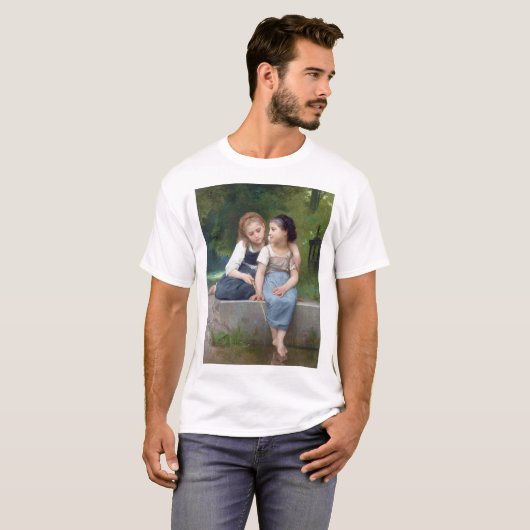 Schwestern, Bouguereau T-Shirt (Vorne ganz)