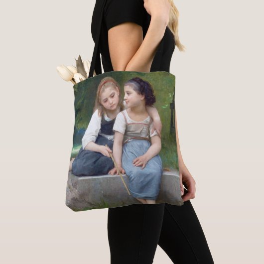 Schwestern, Bouguereau Tasche (Von Nahem)