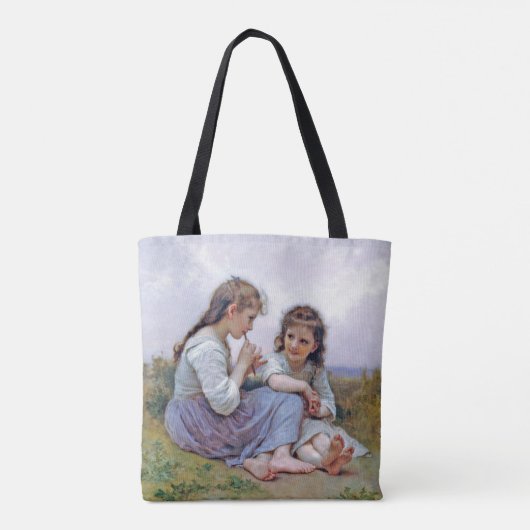 Schwestern, Bouguereau Tasche (Rückseite)