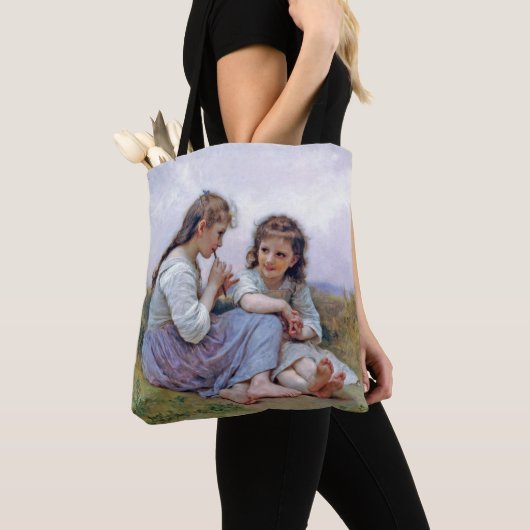 Schwestern, Bouguereau Tasche (Von Nahem)