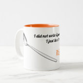 Schwestern der Löffel-Theorie-Tassen-RSD Zweifarbige Tasse (Vorderseite Links)