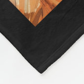 Schwestern der Sonne - zwei afrikanische Frauen Fleecedecke (Ecke)