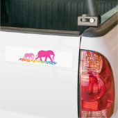 Schwestern des Elefanten Walking Autoaufkleber (Auf Lkw)